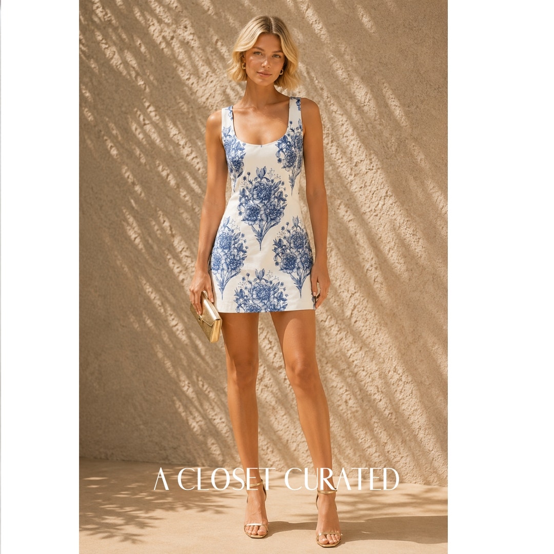 Isla & White Amy Mini Dress — image 2 of 8